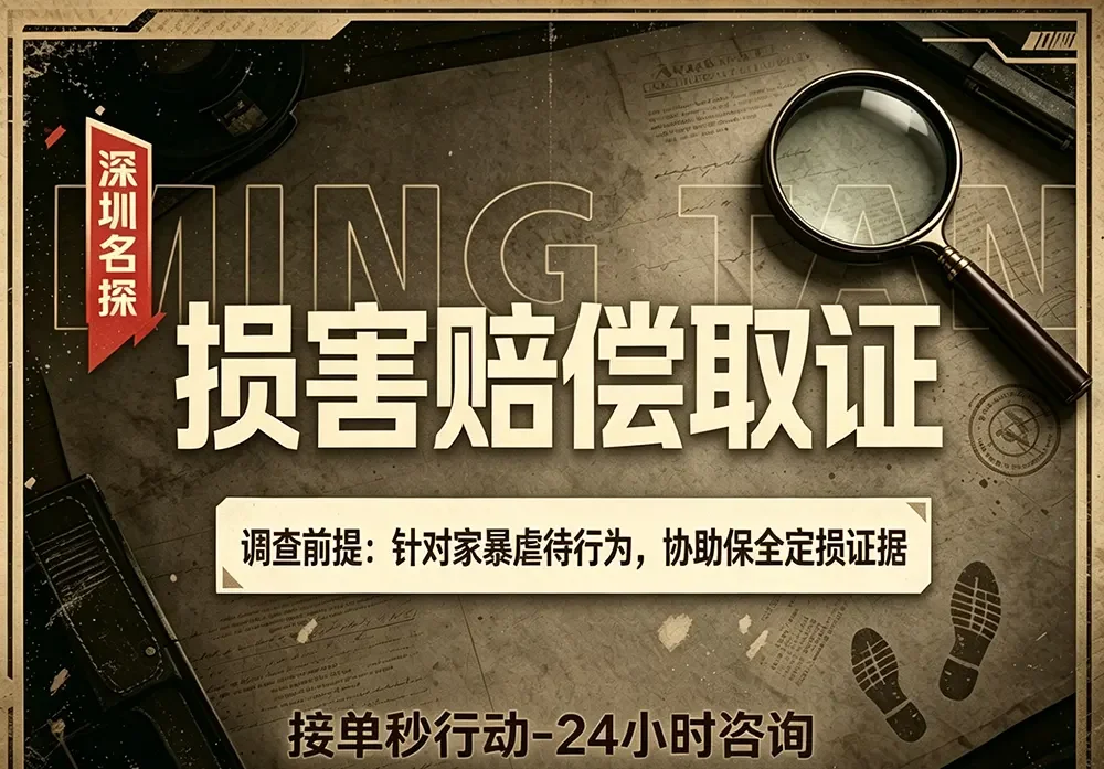 婚内过错损害赔偿取证 - 家暴遗弃虐待证据包 深圳婚姻调查-婚内过错损害赔偿取证深圳名探正规侦探配图